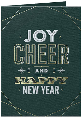 Holiday Greeting Cards by Carlson Craft - Joy and Cheer
