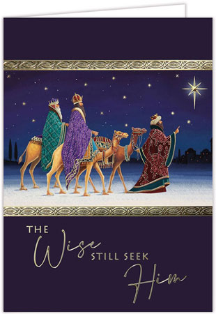 Holiday Greeting Cards by Carlson Craft - Wise Adoration Holiday Greeting Cards by Carlson Craft - Wise Adoration