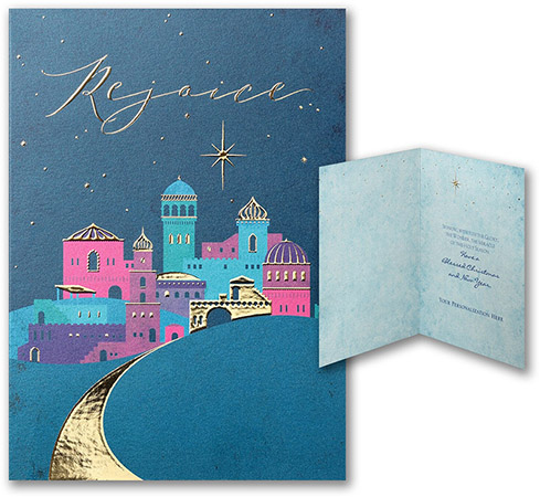 Holiday Greeting Cards by Carlson Craft - All Rejoice Holiday Greeting Cards by Carlson Craft - All Rejoice