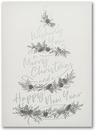 Holiday Greeting Cards by Carlson Craft - Merry Wishes Holiday Greeting Cards by Carlson Craft - Merry Wishes