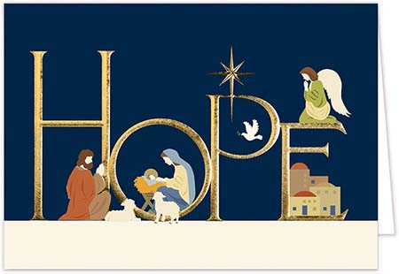Holiday Greeting Cards by Carlson Craft - Hope