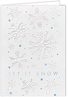 Holiday Greeting Cards by Carlson Craft - Flurry of Snow
