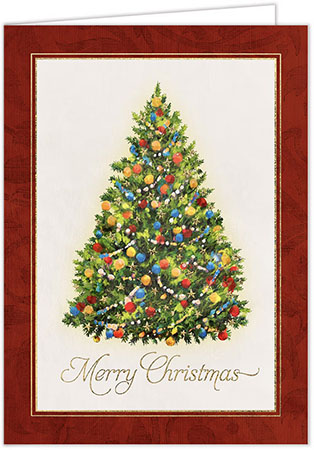 Holiday Greeting Cards by Carlson Craft - Traditional Sparkle