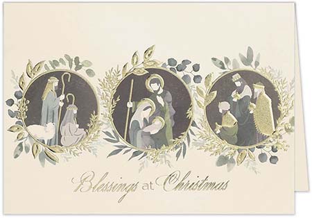 Holiday Greeting Cards by Carlson Craft - Glory Abound Holiday Greeting Cards by Carlson Craft - Glory Abound