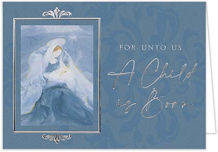 Holiday Greeting Cards by Carlson Craft - Blessed Arrival Holiday Greeting Cards by Carlson Craft - Blessed Arrival
