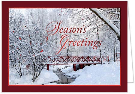 Holiday Greeting Cards by Carlson Craft - Winter Serenity Holiday Greeting Cards by Carlson Craft - Winter Serenity