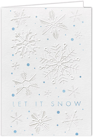 Holiday Greeting Cards by Carlson Craft - Flurry of Snow
