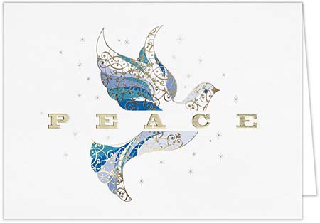 Holiday Greeting Cards by Carlson Craft - Dove Elegance Holiday Greeting Cards by Carlson Craft - Dove Elegance
