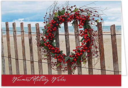 Personalized Holiday Greeting Cards by Carlson Craft - Warm Holiday Wishes