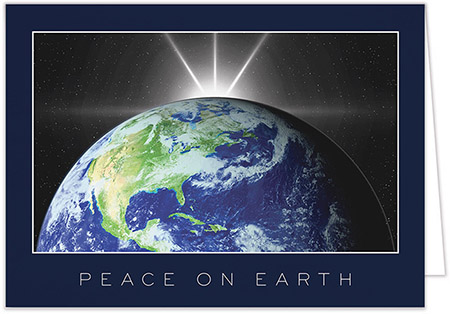 Personalized Holiday Greeting Cards by Carlson Craft - Midnight Peace