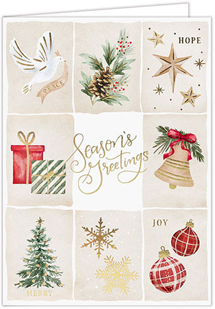 Personalized Holiday Greeting Cards by Carlson Craft - Seasonal Treasures Personalized Holiday Greeting Cards by Carlson Craft - Seasonal Treasures