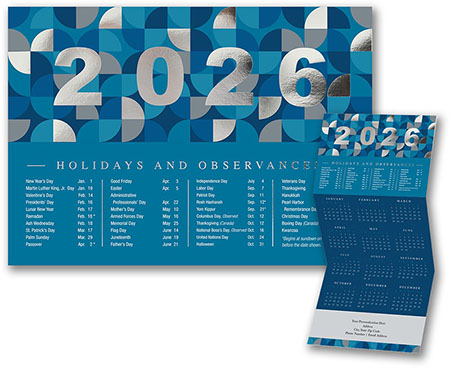 Calendar Holiday Greeting Cards by Carlson Craft - Holidays in Teal Calendar Holiday Greeting Cards by Carlson Craft - Holidays in Teal