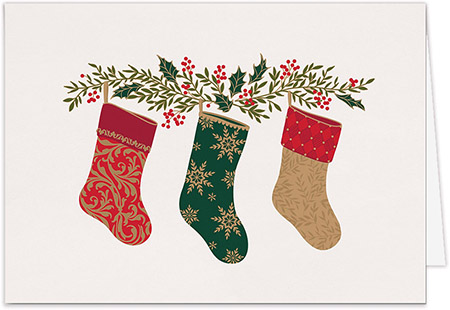 Holiday Greeting Cards by Carlson Craft - Holiday Trio Holiday Greeting Cards by Carlson Craft - Holiday Trio