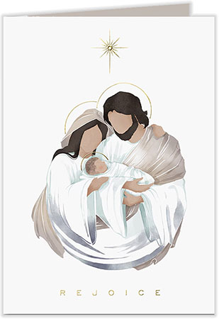Holiday Greeting Cards by Carlson Craft - Rejoice Family