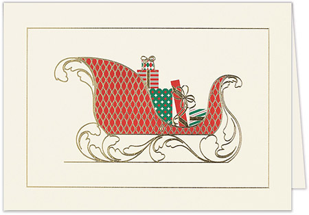 Personalized Holiday Greeting Cards by Carlson Craft - Festive Delivery Personalized Holiday Greeting Cards by Carlson Craft - Festive Delivery