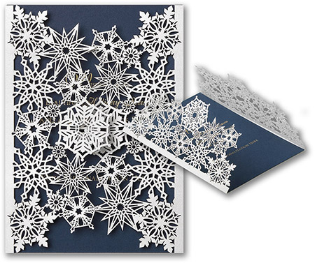 Personalized Holiday Greeting Cards by Carlson Craft - Snow-filled Dreams