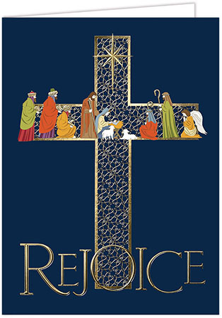 Holiday Greeting Cards by Carlson Craft - Nativity Rejoice