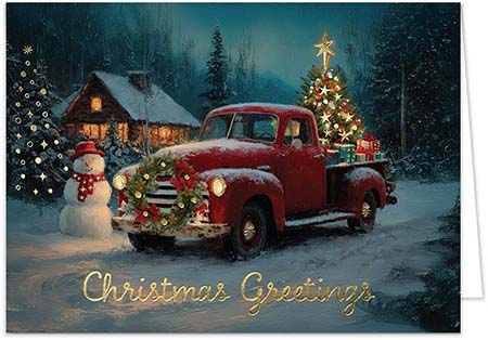 Holiday Greeting Cards by Carlson Craft - Nostalgic Holiday