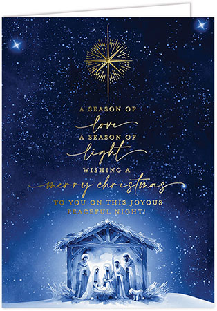 Holiday Greeting Cards by Carlson Craft - Nativity of Peace