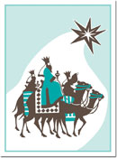 Holiday Greeting Cards by Chatsworth - Kings and Camels
