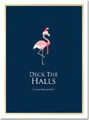 Holiday Greeting Cards by Chatsworth - Festive Flamingo