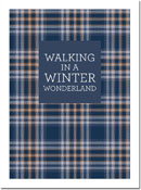 Holiday Greeting Cards by Chatsworth - Winter Plaid