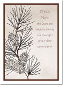 Holiday Greeting Cards by Chatsworth - Pine Branch