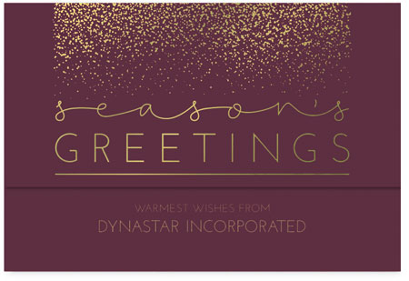 Corporate Holiday Greeting Cards by Checkerboard - Cascade Corporate Holiday Greeting Cards by Checkerboard - Cascade