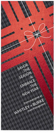 Corporate Holiday Greeting Cards by Checkerboard - All Wrapped Up