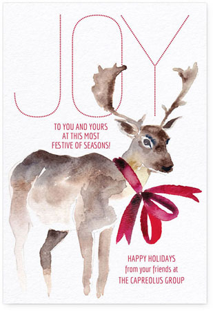 Corporate Holiday Greeting Cards by Checkerboard - Decked Out (Flat) Corporate Holiday Greeting Cards by Checkerboard - Decked Out (Flat)
