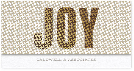 Corporate Holiday Greeting Cards by Checkerboard - Gold Standard Corporate Holiday Greeting Cards by Checkerboard - Gold Standard