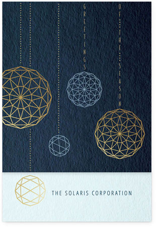 Corporate Holiday Greeting Cards by Checkerboard - Dazzling Array