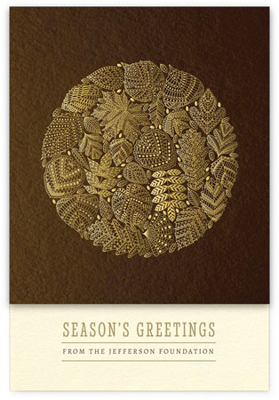 Corporate Holiday Greeting Cards by Checkerboard - Bountiful Blessings Corporate Holiday Greeting Cards by Checkerboard - Bountiful Blessings