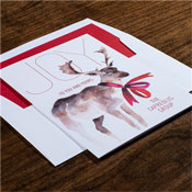 Corporate Holiday Greeting Cards by Checkerboard - Decked Out (Folded)