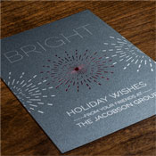 Corporate Holiday Greeting Cards by Checkerboard - Firecracker