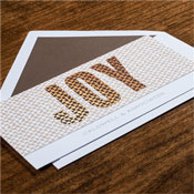 Corporate Holiday Greeting Cards by Checkerboard - Gold Standard