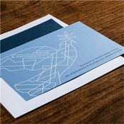 Corporate Holiday Greeting Cards by Checkerboard - Flight of Fancy