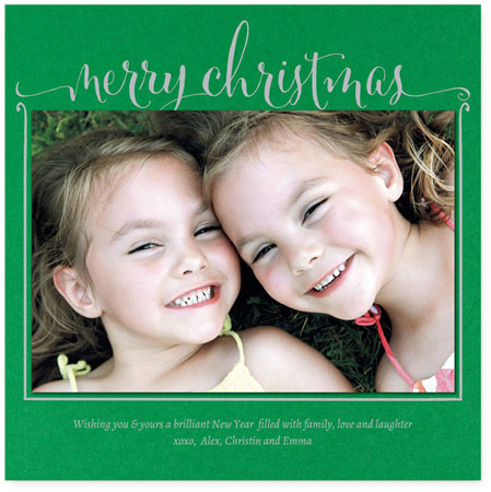 Holiday Photo Mount Cards by Checkerboard - Delight