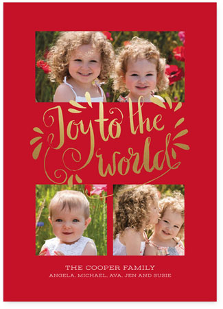 Digital Holiday Photo Cards by Checkerboard - Bliss