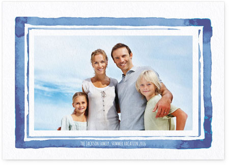 Digital Holiday Photo Cards by Checkerboard - Breezy Border