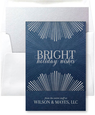 Corporate Holiday Greeting Cards by Checkerboard - Bright Holiday Wishes Corporate Holiday Greeting Cards by Checkerboard - Bright Holiday Wishes