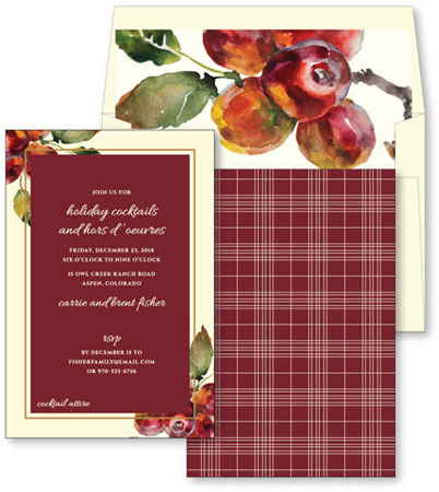 Holiday Greeting Cards by Checkerboard - Bountiful Blessings