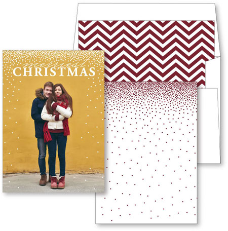 Digital Holiday Photo Cards by Checkerboard - Merriest Cheer