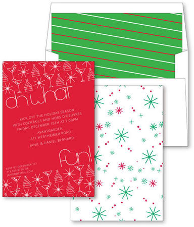 Holiday Greeting Cards by Checkerboard - Oh What Fun