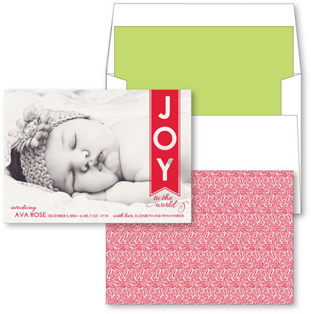 Digital Holiday Photo Cards by Checkerboard - Pure Joy