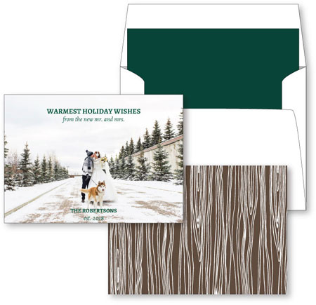 Digital Holiday Photo Cards by Checkerboard - Whispering Wishes Digital Holiday Photo Cards by Checkerboard - Whispering Wishes
