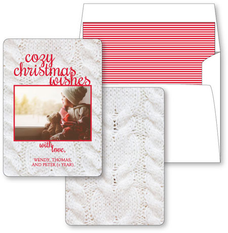 Digital Holiday Photo Cards by Checkerboard - Wrapped In Love Digital Holiday Photo Cards by Checkerboard - Wrapped In Love