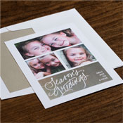 Digital Holiday Photo Cards by Checkerboard - Season's Greetings