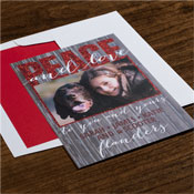 Digital Holiday Photo Cards by Checkerboard - Peace and Love