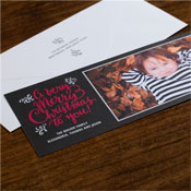 Digital Holiday Photo Cards by Checkerboard - A Very Merry